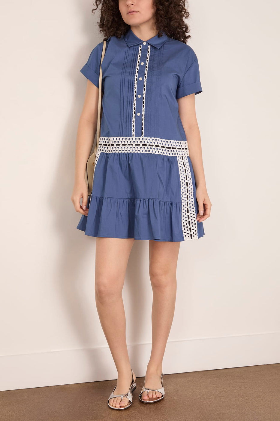 Tanya Taylor Jasmine Dress in French Blue