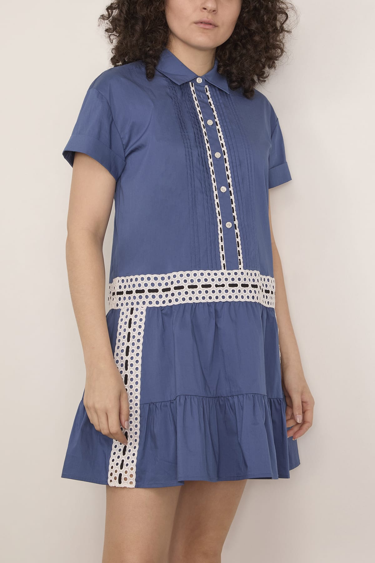 Tanya Taylor Jasmine Dress in French Blue