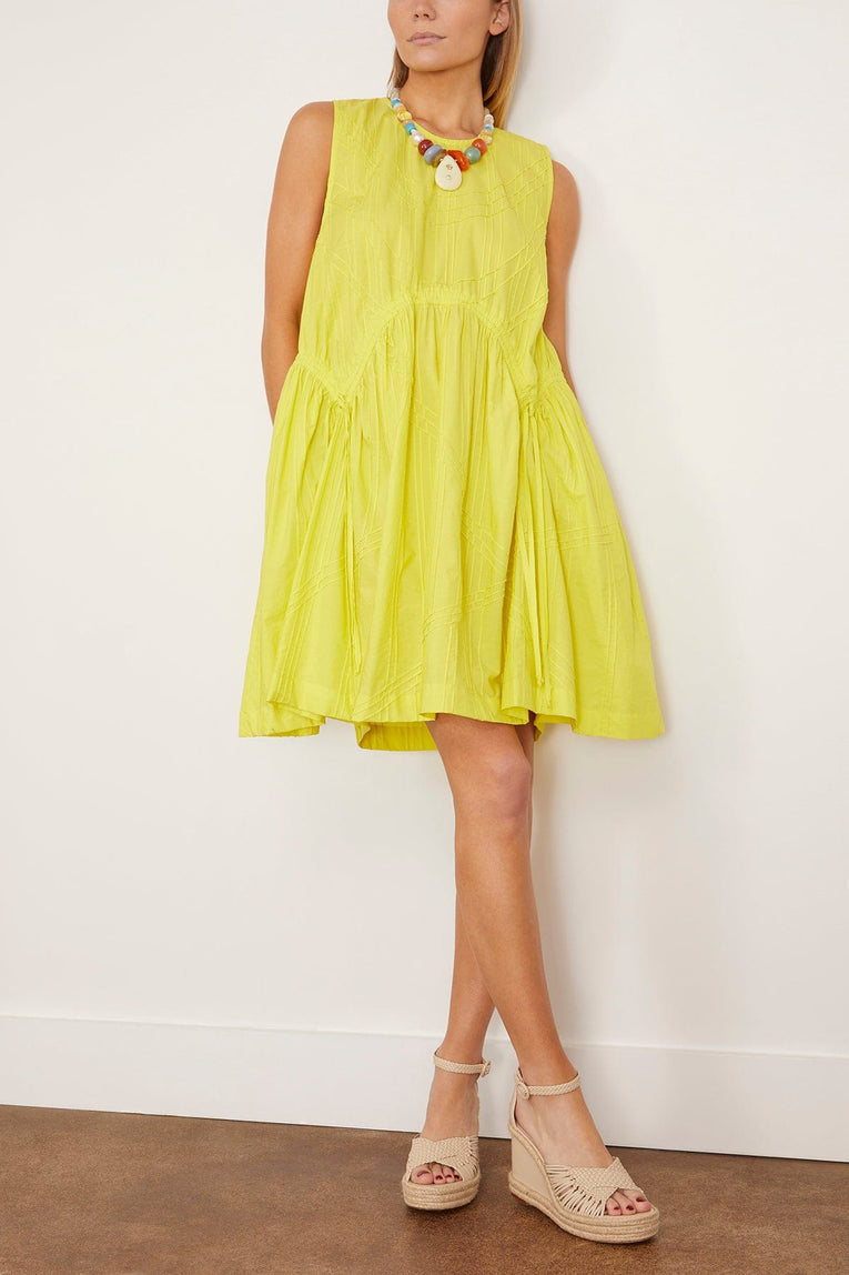Sea Camden Tunic Dress in Yellow