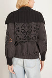 Sea Jackets Dahlia Eyelet Windbreaker in Black SEA Dahlia Eyelet Windbreaker in Black