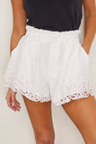 Sea Shorts Elke Soutache Short in White SEA Elke Soutache Short in White