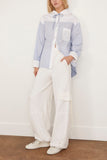 Sea Tops Helmi Striped Shirting Blouse in Blue SEA Helmi Striped Shirting Blouse in Blue
