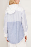 Sea Tops Helmi Striped Shirting Blouse in Blue SEA Helmi Striped Shirting Blouse in Blue