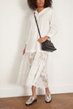 Sea Casual Dresses Marja Embroidery Hoodie Dress in Pearl SEA Marja Embroidery Hoodie Dress in Pearl
