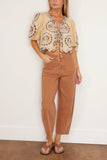 Sea Tops Melinda Embroidered Short Sleeve Top in Ecru SEA Melinda Embroidered Short Sleeve Top in Ecru