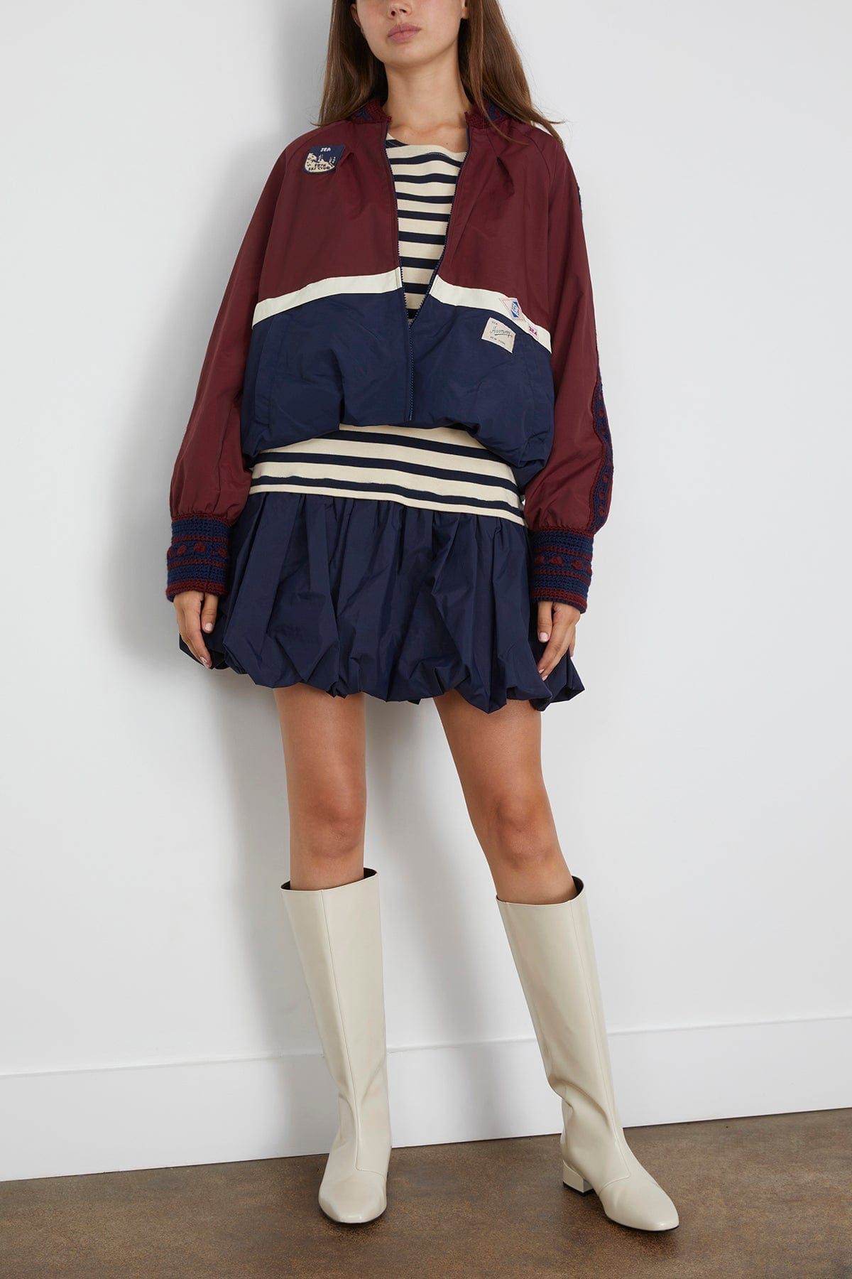 Sea Mira Windbreaker Jacket in Multi