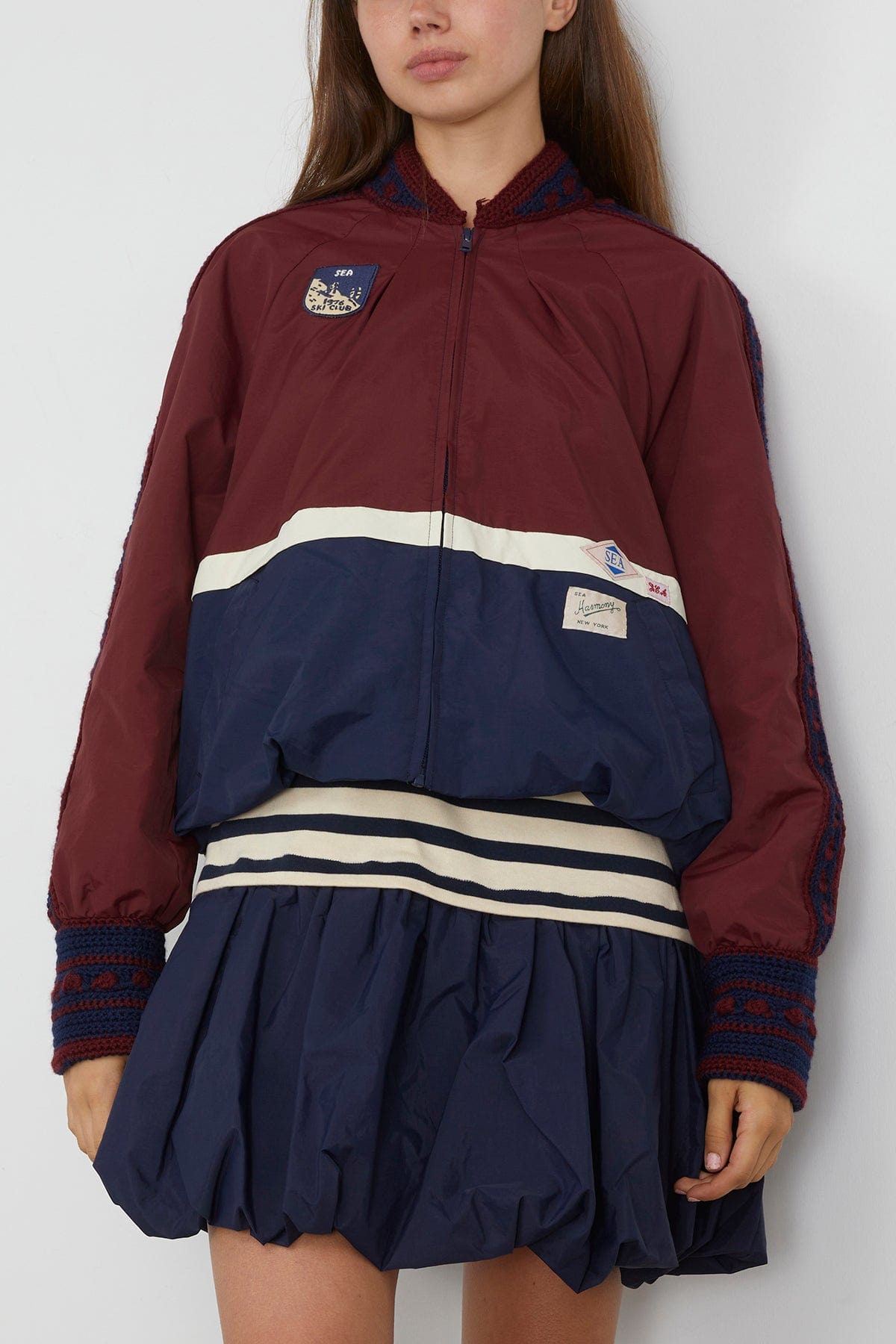 Sea Mira Windbreaker Jacket in Multi