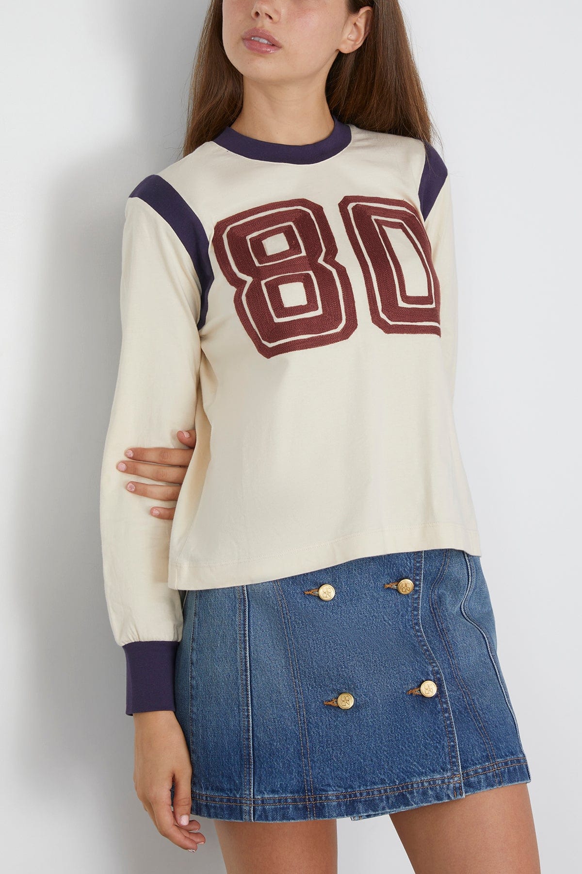 Sea Arissa Graphic Long Sleeve Tee in Multi