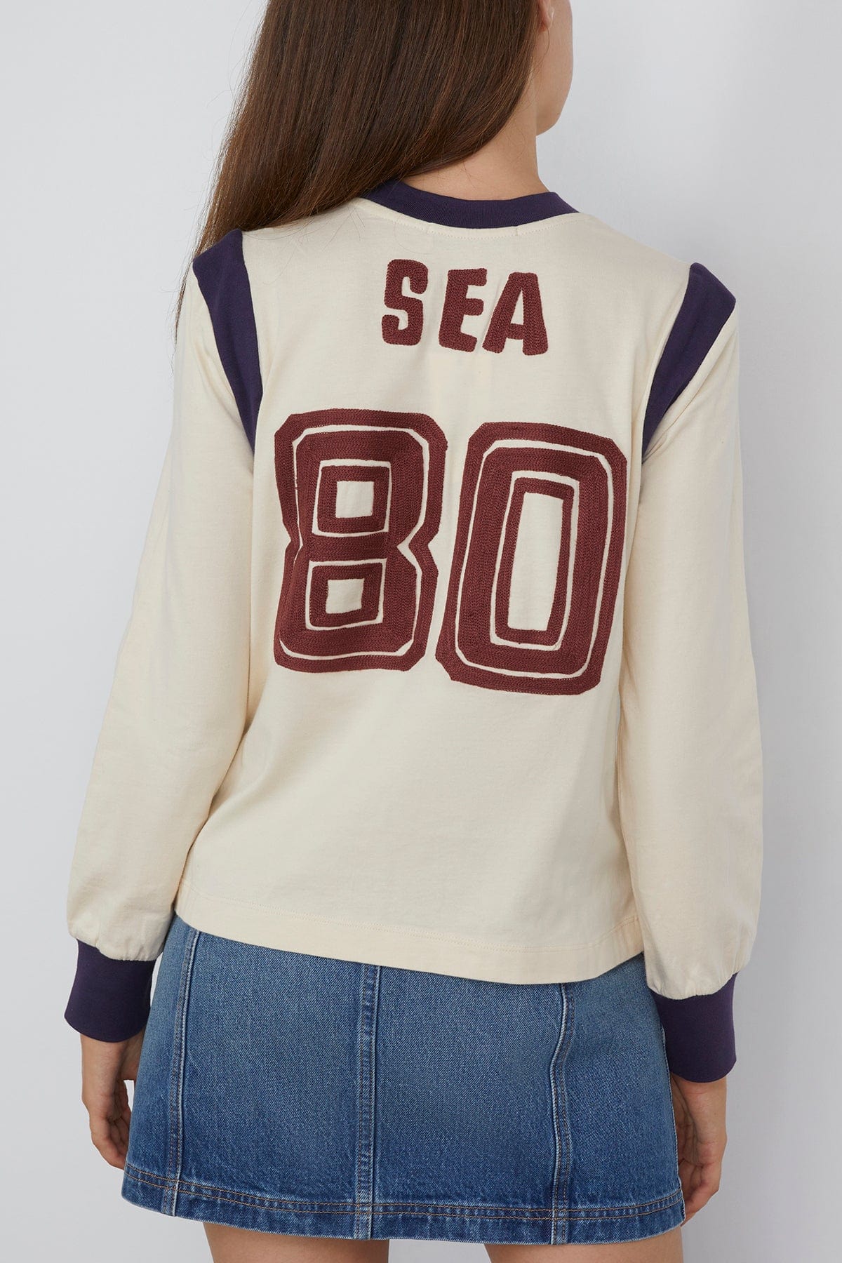 Sea Arissa Graphic Long Sleeve Tee in Multi