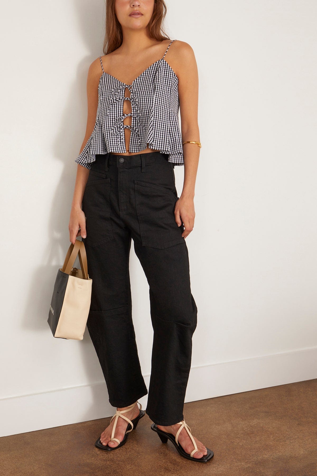 Sea Neci Gingham Camisole Top in Multi
