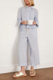 Sheep Sleepwear Button Down Pajama Set in Sky