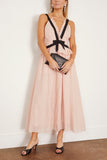 Sea Thalia Ramie Tank Midi Dress in Blush
