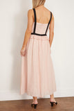 Sea Thalia Ramie Tank Midi Dress in Blush