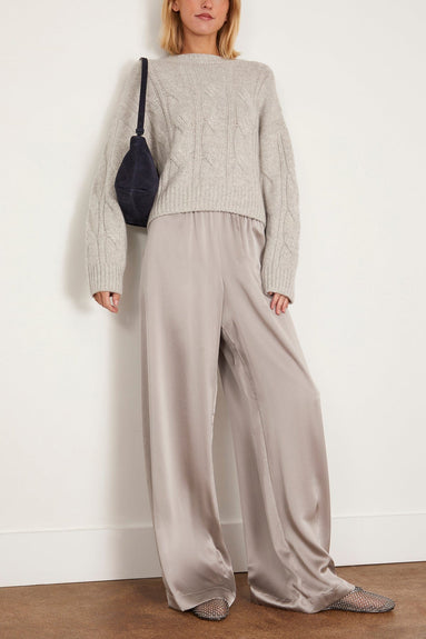 Sablyn Pants Brynn High Rise Pull On Wide Leg Pant in Foggy Sablyn Brynn High Rise Pull On Wide Leg Pant in Foggy