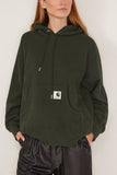 Sacai x Carhartt WIP Carhartt WIP Cotton Jersey Hoodie in Green