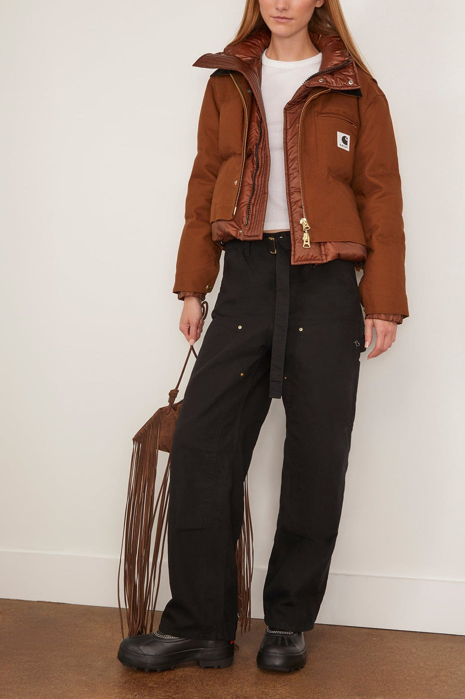 Sacai x Carhartt WIP Carhartt WIP Duck Pants in Black
