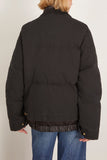 Sacai x Carhartt WIP Carhartt WIP Washed Duck Puffer Jacket in Black