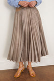 Sacai Skirts Denim Mix Skirt in Beige Sacai Denim Mix Skirt in Beige