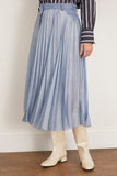 Sacai Denim Skirt in Light Blue