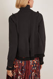 Sacai Knit Blouson in Black