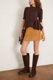 Sacai Knit Pullover in Brown