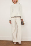 Sacai Knit Pullover in Off White