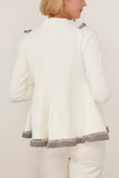 Sacai Knit Pullover in Off White
