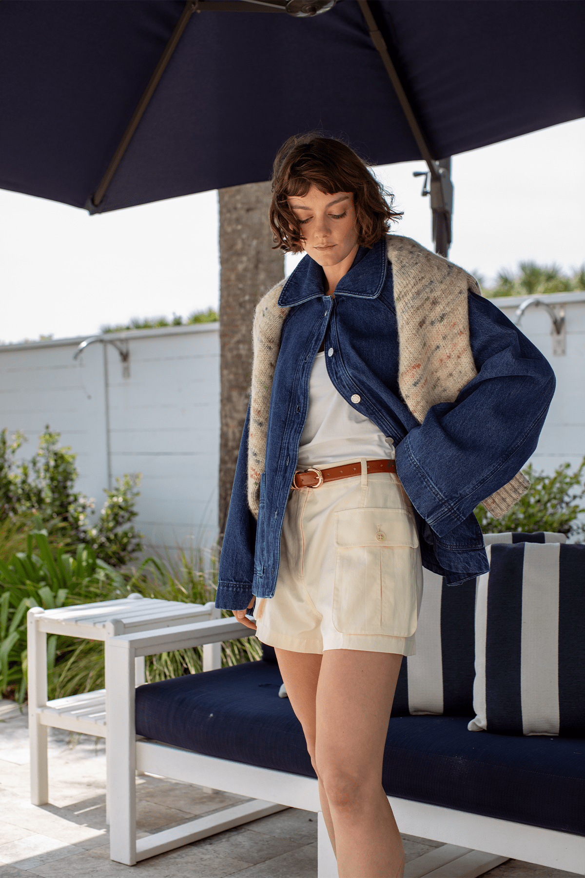 Ulla Johnson Shorts Sadie Short in Cowrie Ulla Johnson Sadie Short in Cowrie