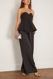 Saint Art Paige Pull-On Pant in Black
