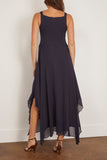 Saint Art Riley Handkerchief Dress in Navy