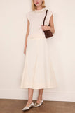 Simkhai Candra Vest in Ivory