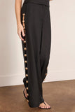 Simkhai Cayman Wide Leg Pant in Black