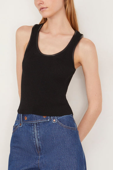 Simkhai Tops Cobain Tank Top in Black Simkhai Cobain Tank Top in Black