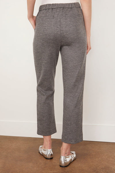 Simkhai Pants Hayley Cropped Straight Pant in Warm Gray Simkhai Hayley Cropped Straight Pant in Warm Gray