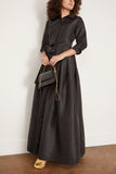 Simkhai Gowns Julip Short Sleeve Belted Gown in Black Simkhai Julip Short Sleeve Belted Gown in Black