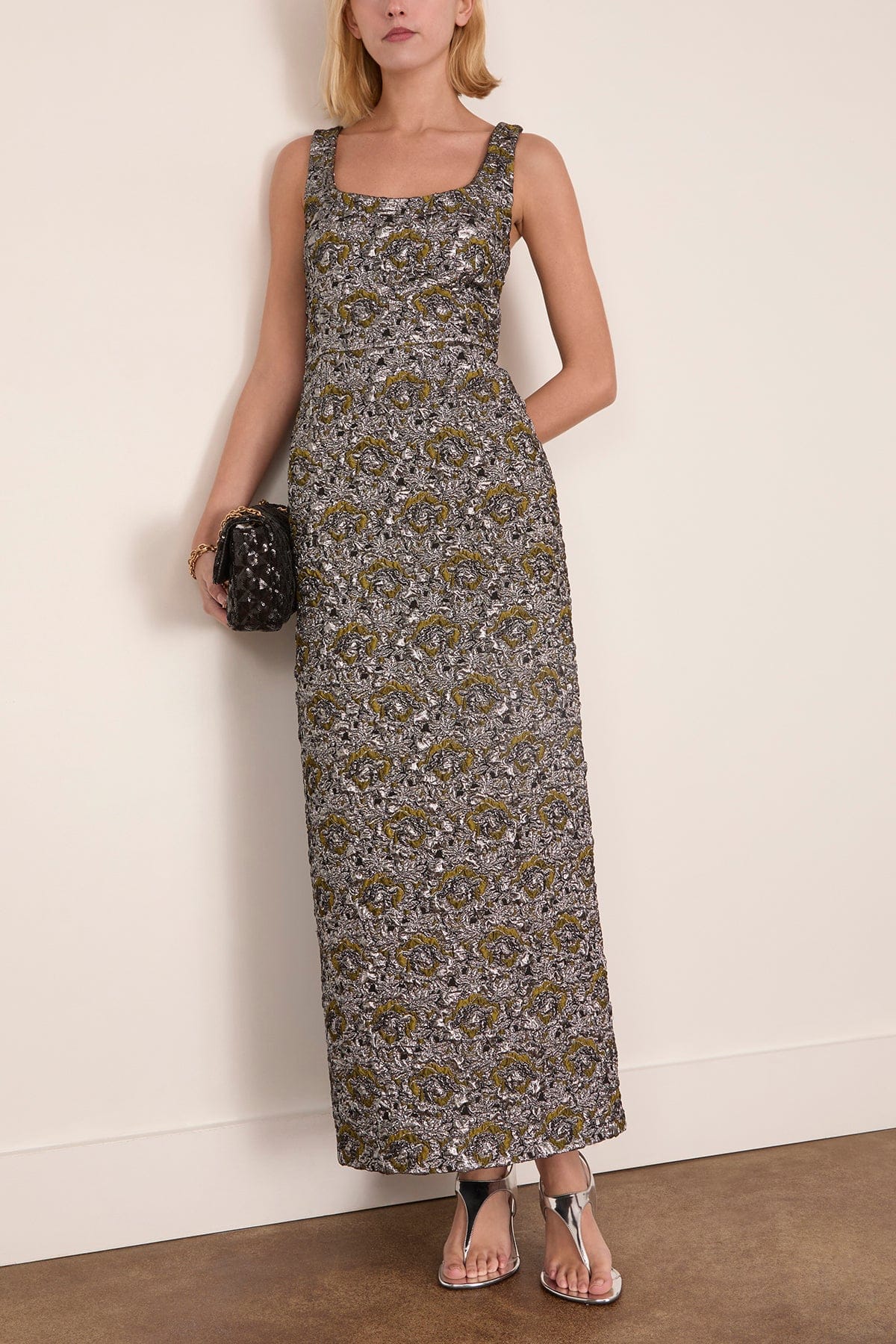 Simkhai Ravenna Midi Dress in Black Multi – Hampden Clothing