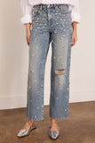 Simkhai Zealand Embellished Pant in Hollywood