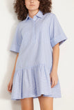 Simkhai Casual Dresses Cris Dress in Harbor Blue Stripe Simkhai Cris Dress in Harbor Blue Stripe