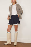 Simkhai Suzie Pleated Skort in Midnight