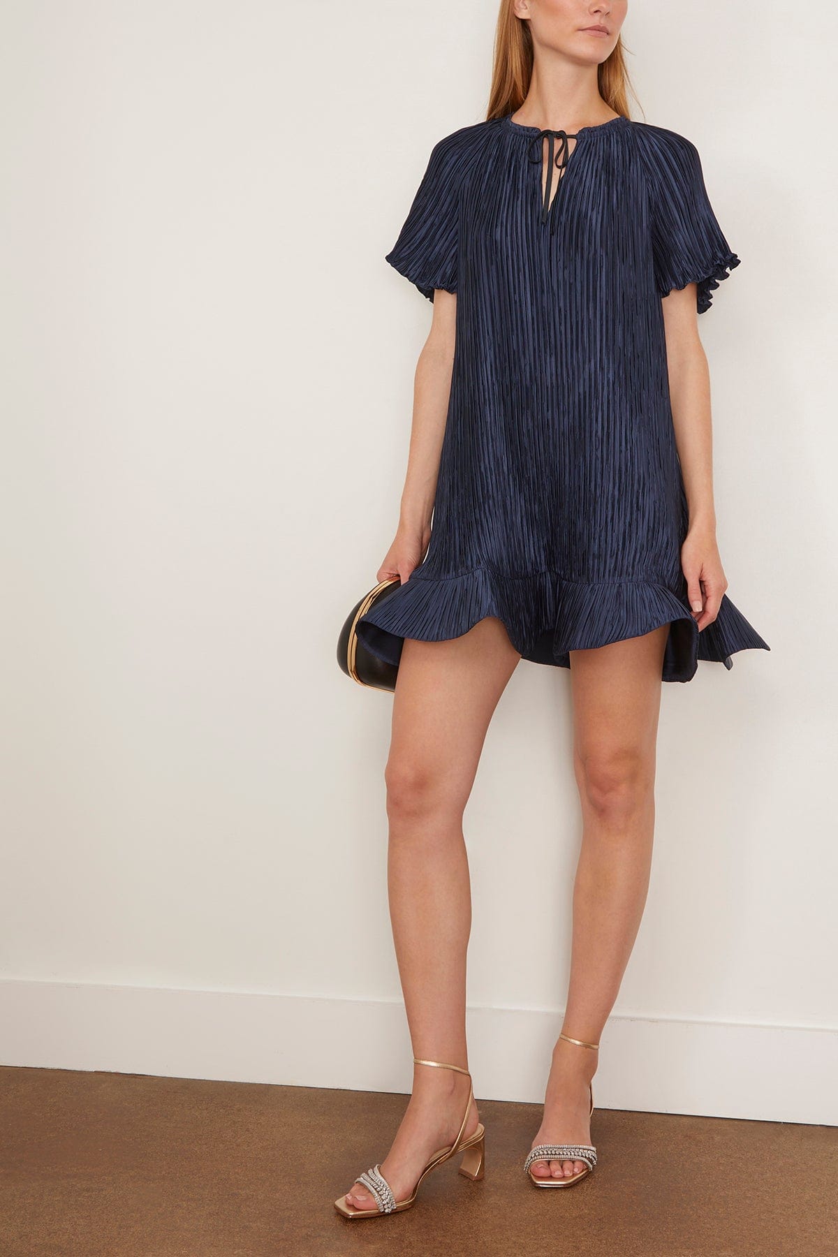 Simkhai Venus Mini Dress in Midnight Multi