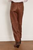 Simkhai Waldon Curved Leg Pant in Cocoa