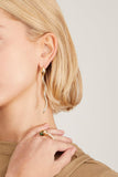 Stoned Fine Jewelry Earrings Bite Earrings in 18k Yellow Gold Stoned Fine Jewelry Bite Earrings in 18k Yellow Gold