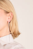 Stoned Fine Jewelry Diamond Shoulder Duster Earrings in 18k White Gold