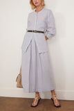 Toast Tops Garment Dyed Linen Oversized Shirt in Egg Blue TOAST Garment Dyed Linen Oversized Shirt in Egg Blue