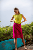 Dries Van Noten Sweaters Tamara Sweater in Yellow Dries Van Noten Tamara Sweater in Yellow