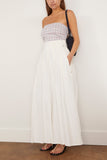 Tanaka Pants Pleated Skirt Pants in White Tanaka Pleated Skirt Pants in White
