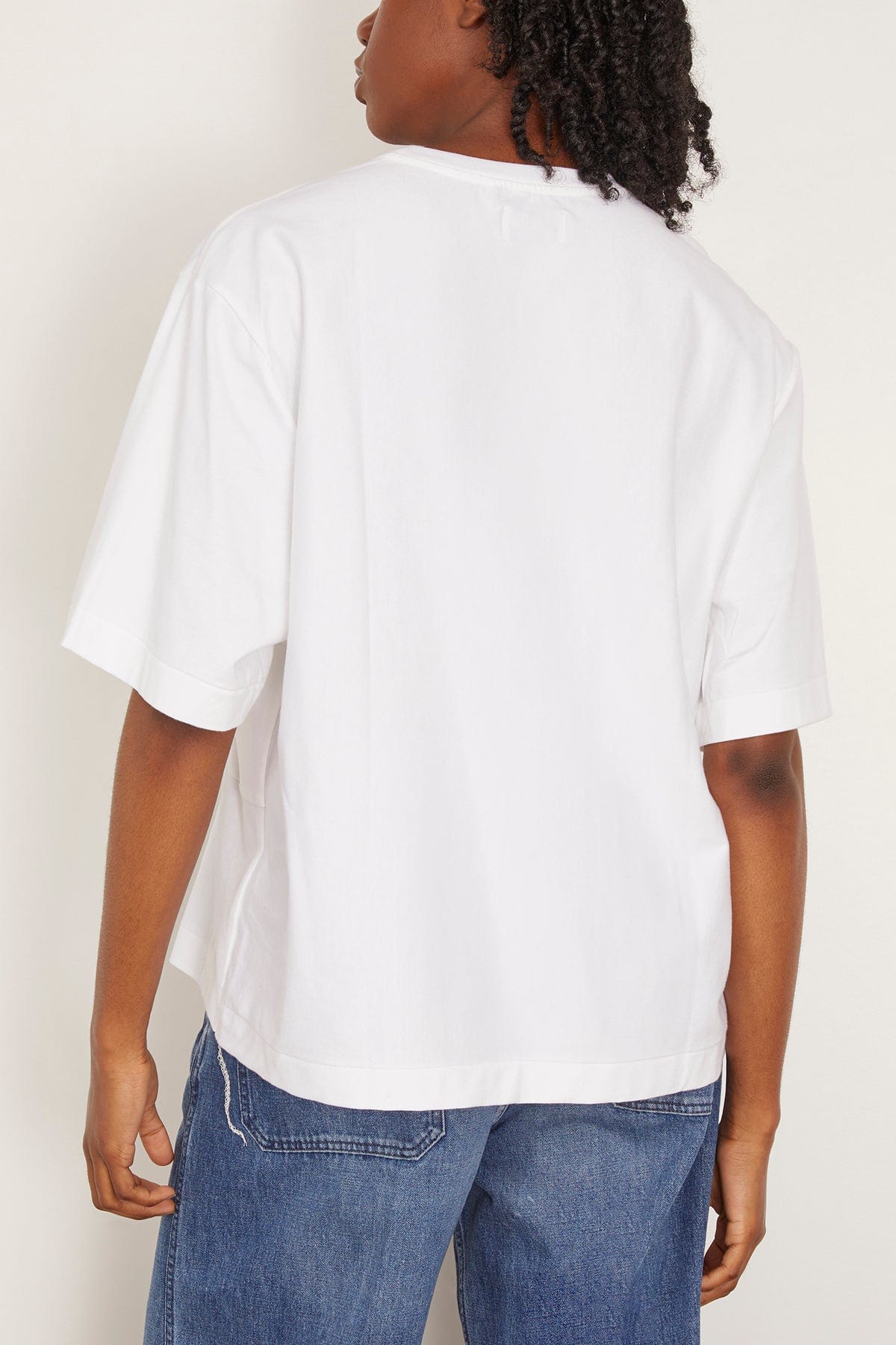 Tanaka Tops The Boxy Tee in White Tanaka The Boxy Tee in White
