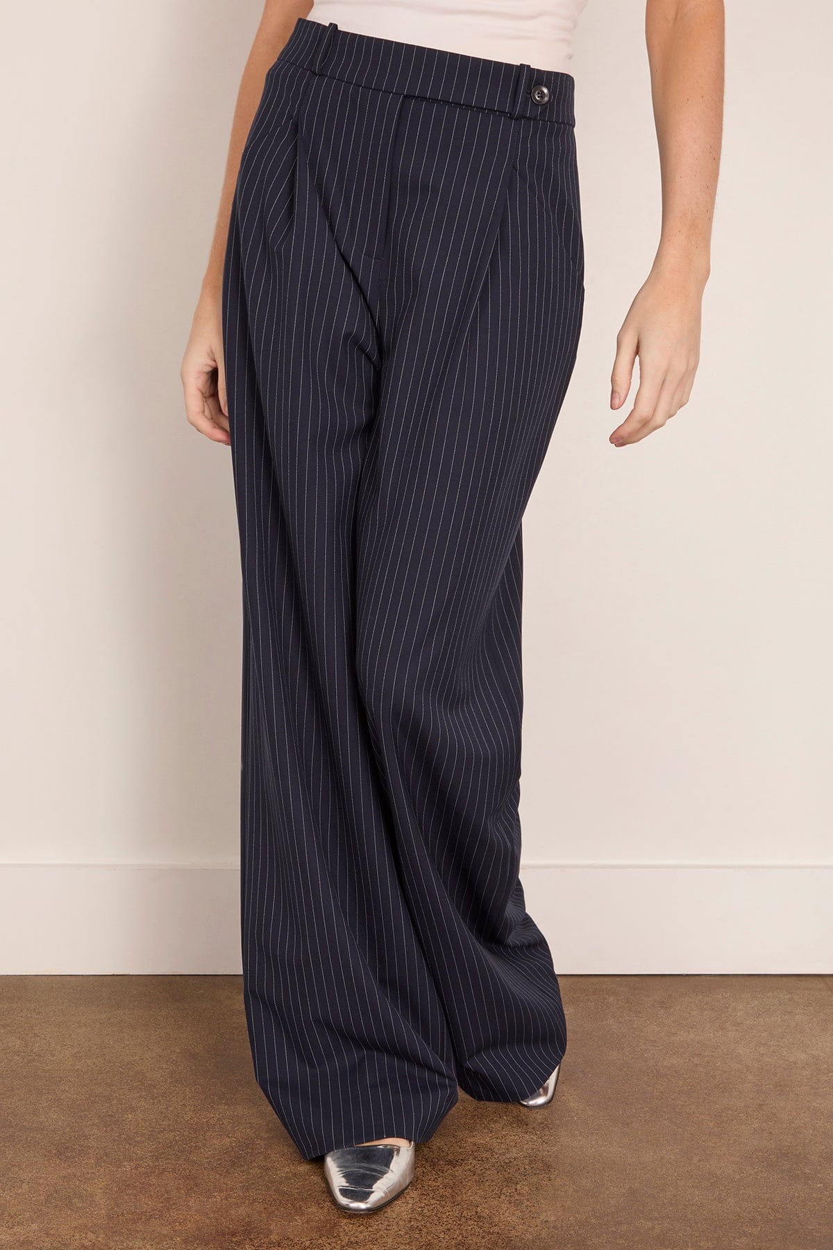 Tanya Taylor Adler Pant in Classic Navy