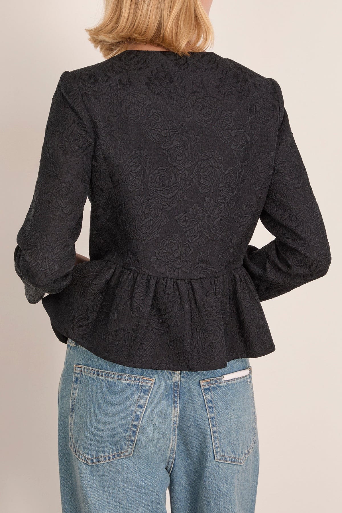 Tanya Taylor Karleigh Jacket in Black
