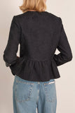 Tanya Taylor Karleigh Jacket in Black
